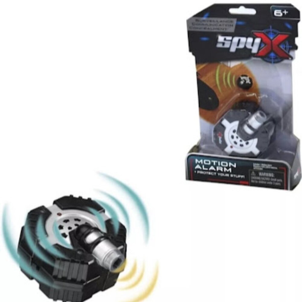 SpyX/ micro motion alarm - protect your stuff - detects motion or vibration!